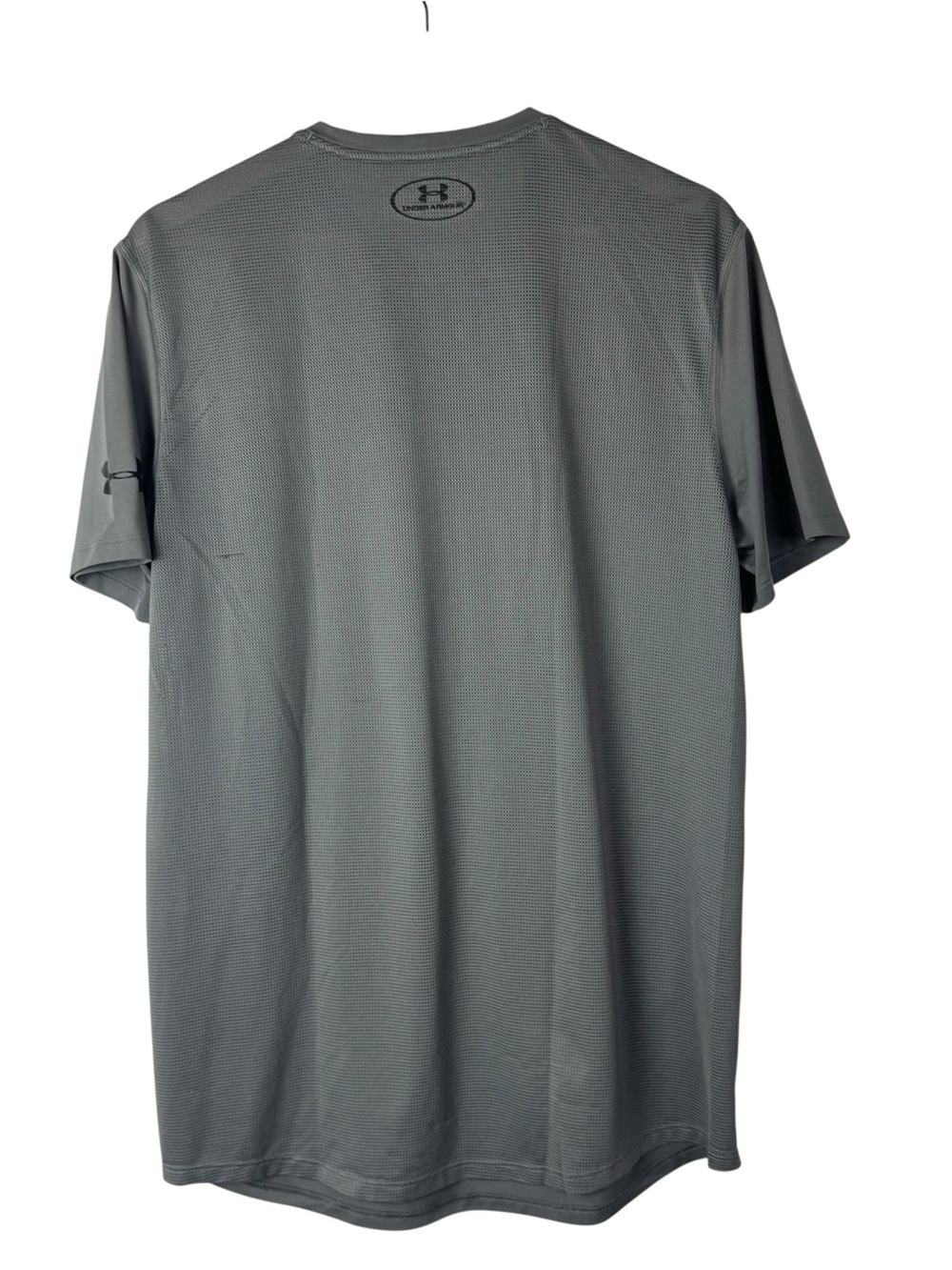 Under Armour Gray Heatgear Fitted Short Sleeve Athletic Top M - Picture 2 of 4